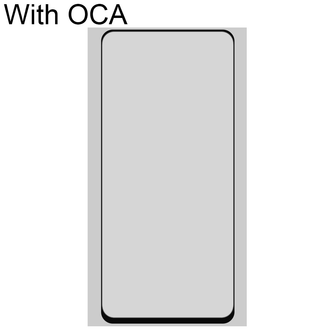 Front Screen Glass + OCA Adhesive Xiaomi Redmi Note 9 5G