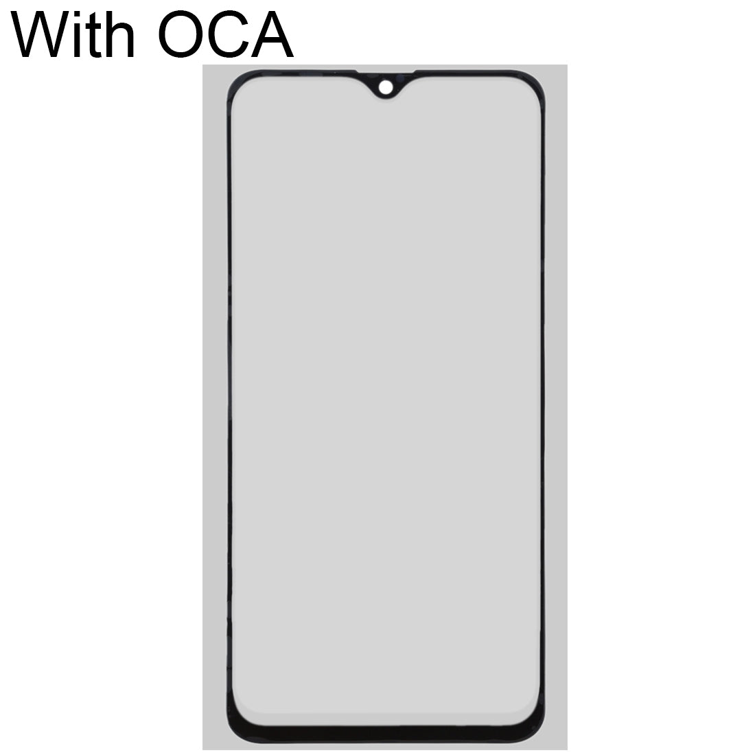 Front Screen Glass + OCA Adhesive Xiaomi MI 9 SE