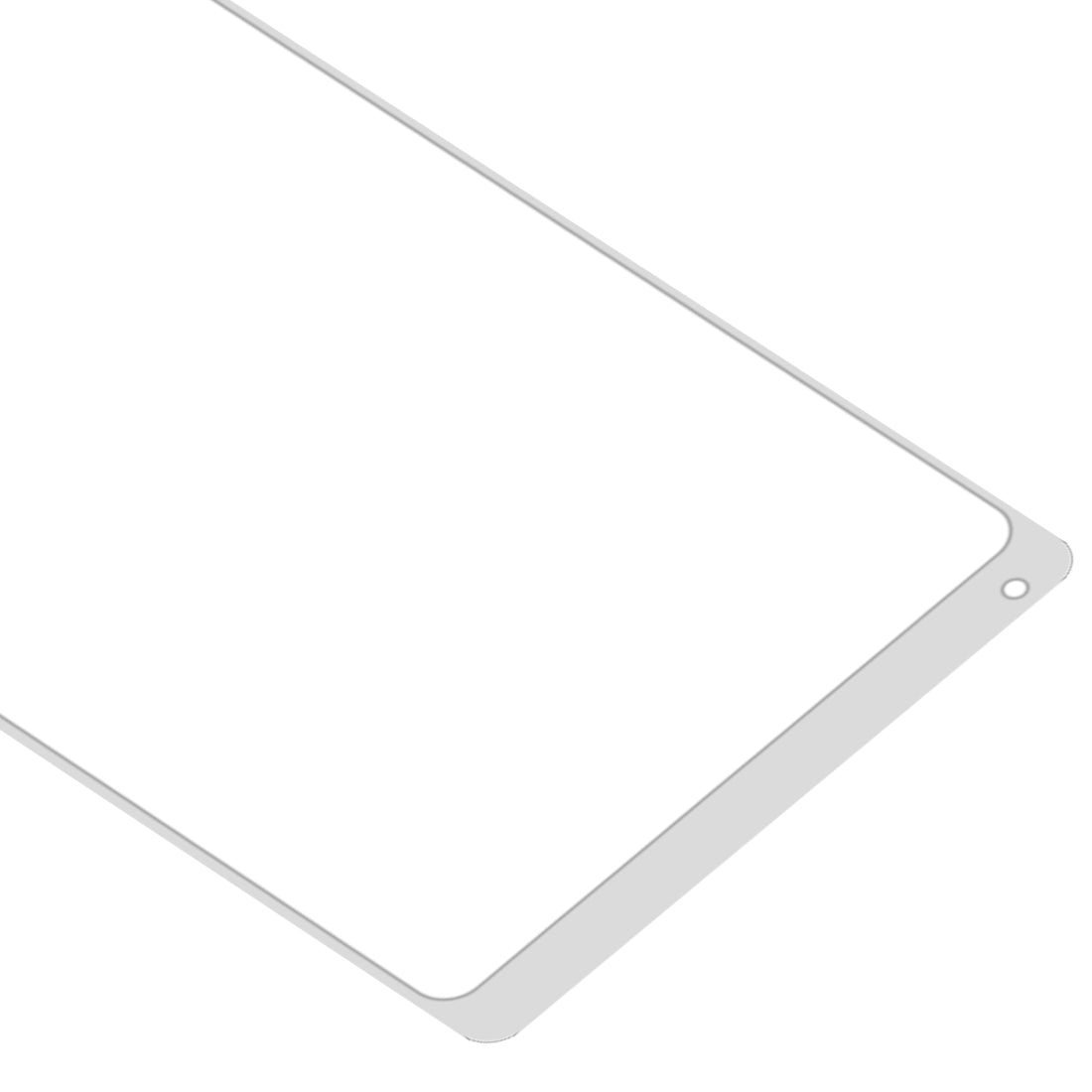 Cristal Pantalla Frontal + Adhesivo OCA Xiaomi MI Mix 2s Blanco