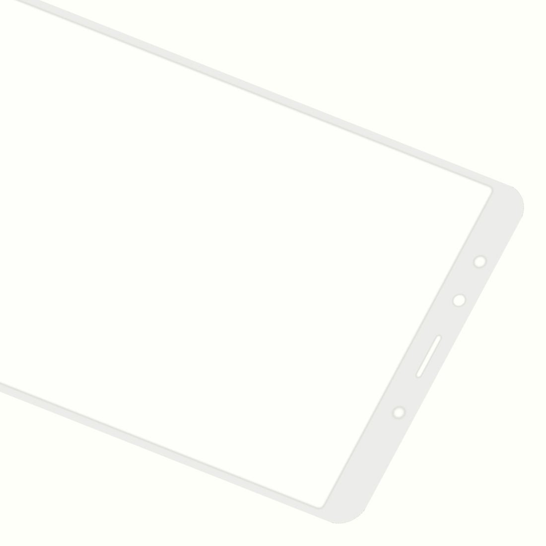 Vitre Ecran Avant + Adhésif OCA Xiaomi MI 6X Blanc