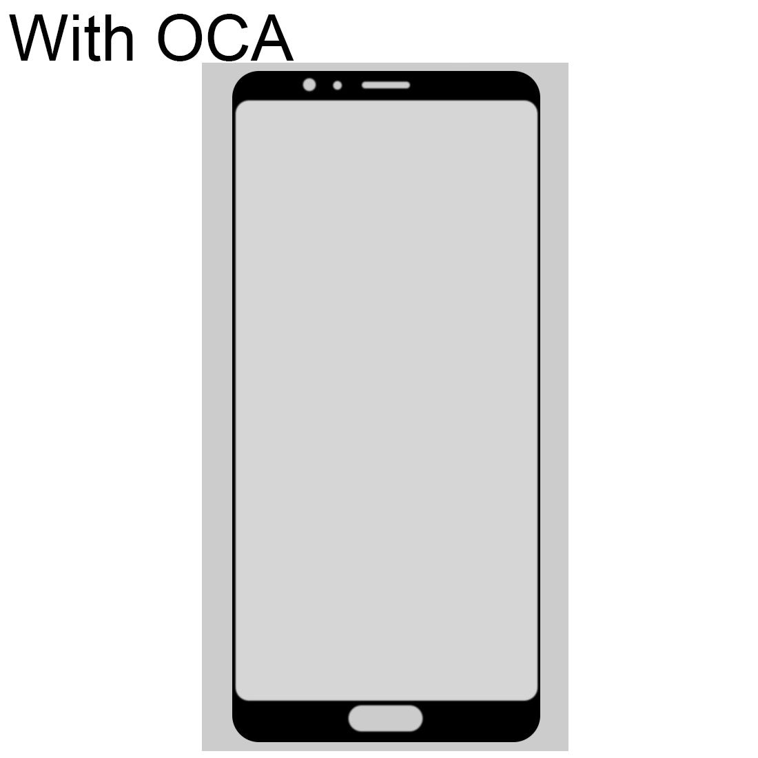 Front Screen Glass + OCA Adhesive Honor 10 / v10