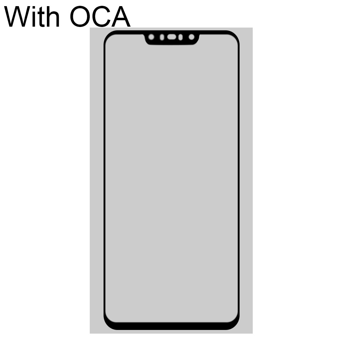 Front Screen Glass + OCA Adhesive Huawei Nova 3