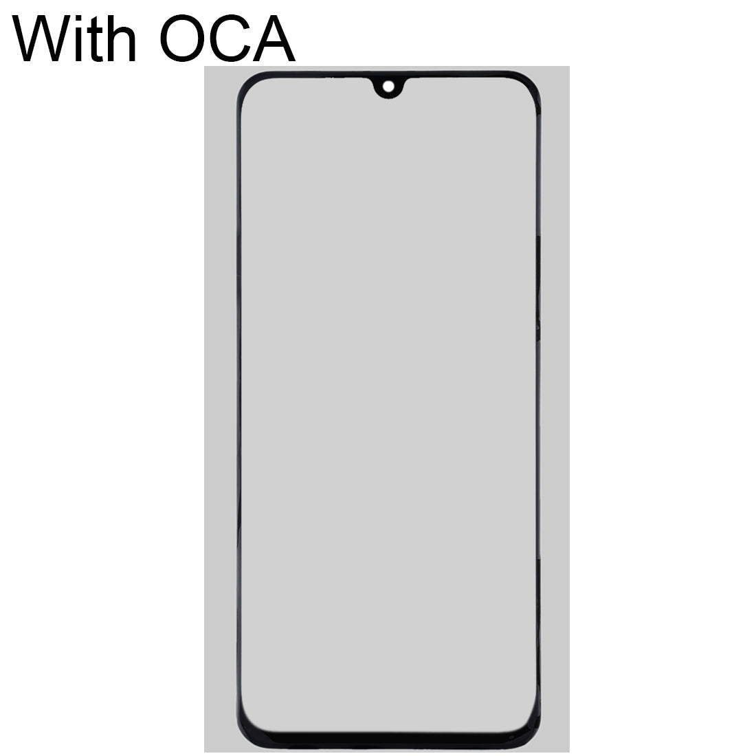 Front Screen Glass + OCA Adhesive Huawei Nova 5 / Nova 5 Pro