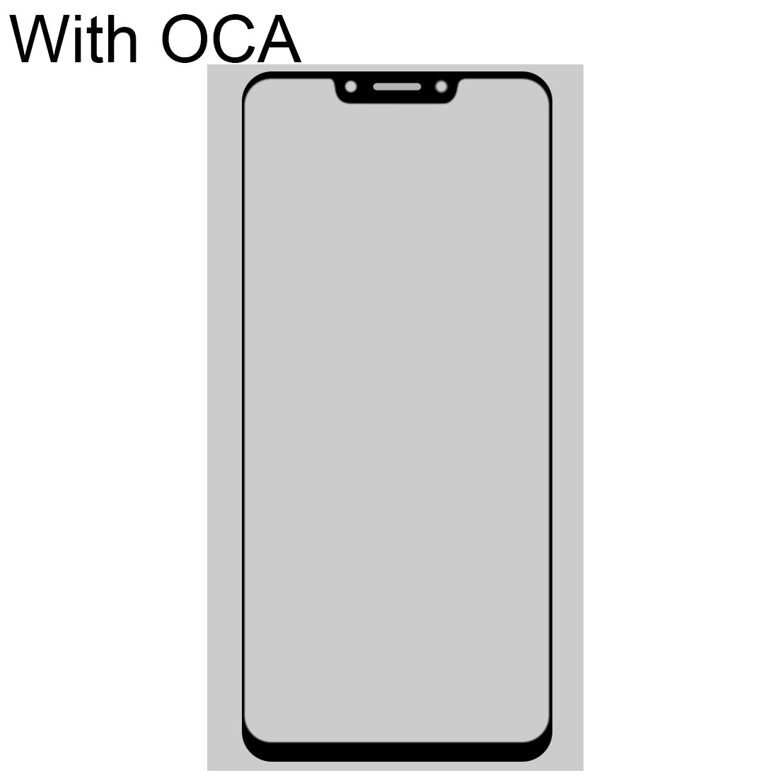 Front Screen Glass + OCA Adhesive Honor Game