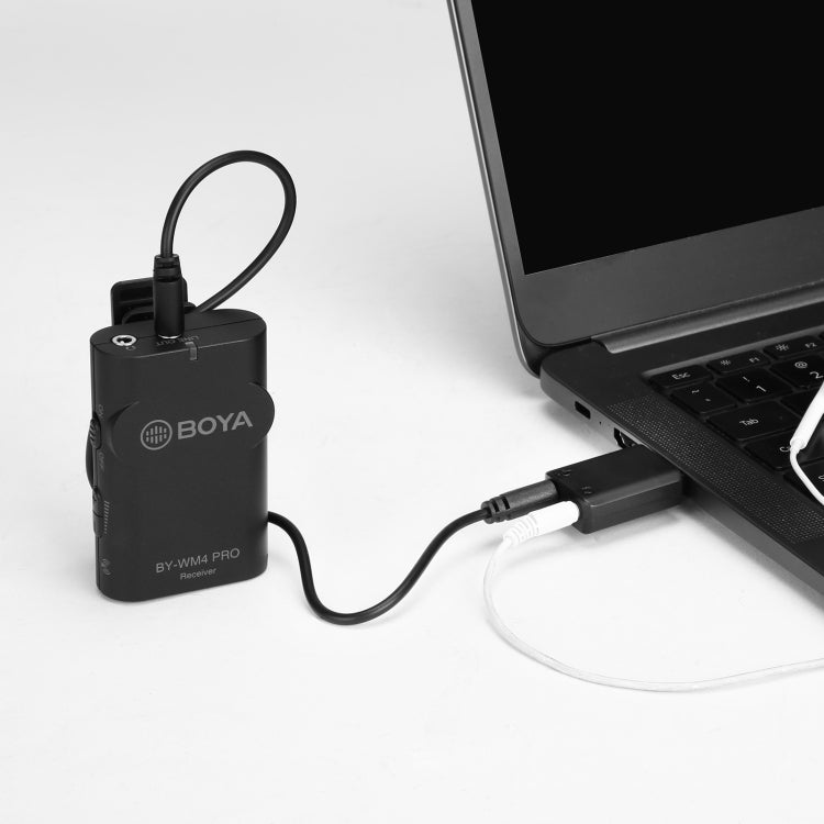 Boya EA2 USB Tarjeta de sonido externa (Negro)