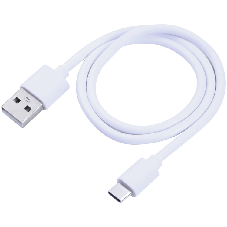 Câble de charge USB A USB-C / Type C / Cuivre Longueur du câble : 30 cm (Blanc)