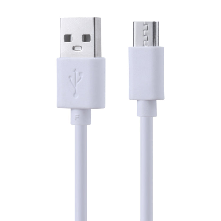 USB to Micro USB Copper Cable Charging Cable Cable length: 30cm (White)