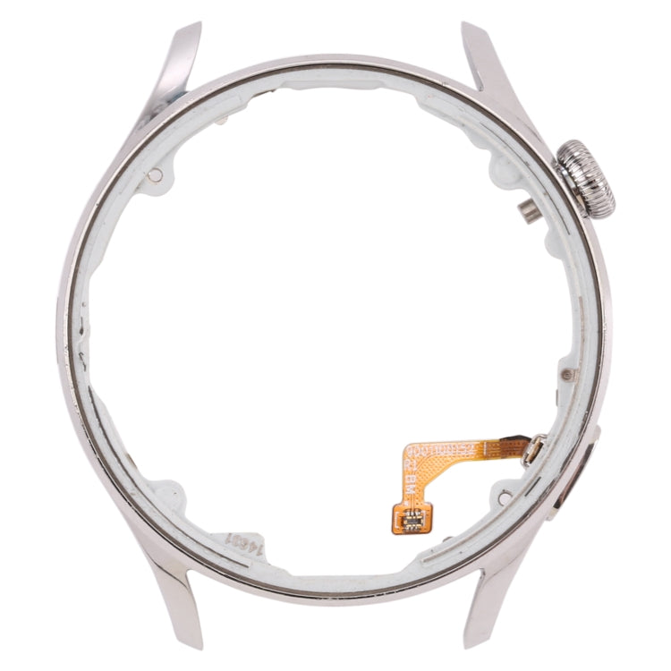 Placa de Bisel de Marco de Pantalla LCD Para Huawei Watch 3 (Plata)