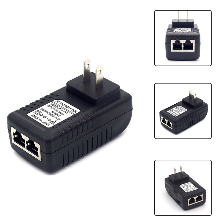 Routeur AP sans fil 48V 0.5A Adaptateur secteur Poe / LAD (coton USA)