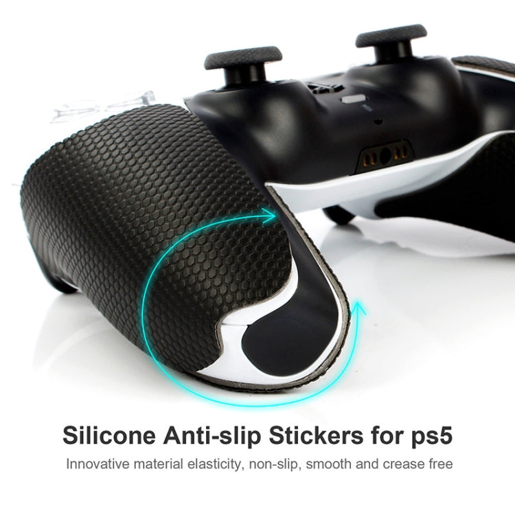For Sony PS5 CH-PS5-001 Game Many Anti-Slip Protective Sticker (Black)