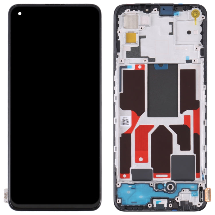 Original LCD Screen and Digitizer Full Assembly with Frame For Oppo Reno 5 5G / Find X3 Lite