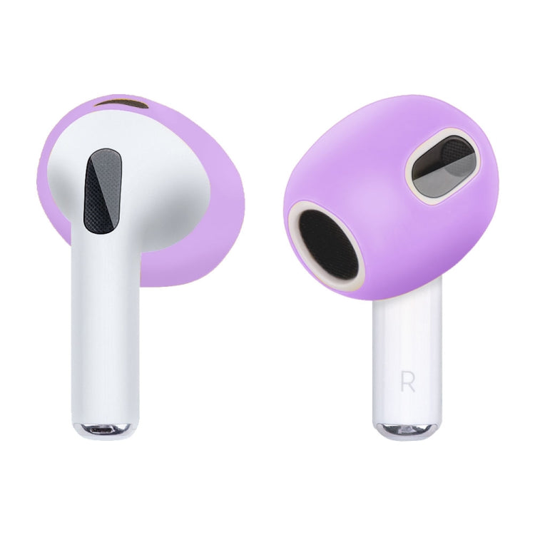 Cover silicone protective layer for airpods 3 (light purple)
