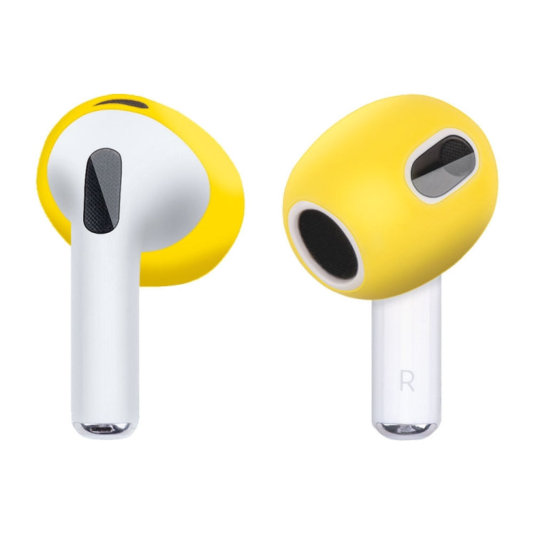 Silicone Protective Cover Cap for AirPods 3 (Yellow)