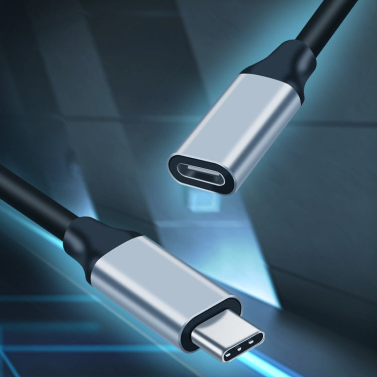 1M 10GBPS USB-C / Typ-C Stecker auf Buchse Ladedatenübertragungs-Verlängerungskabel
