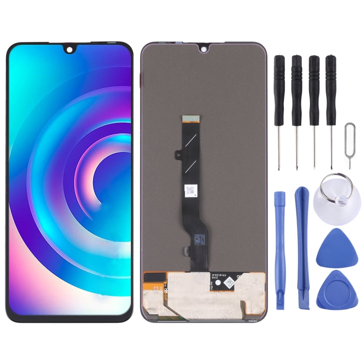 Amoled Material LCD Screen and Digitizer Full Assembly For Infinix Note 11 X663 X663B