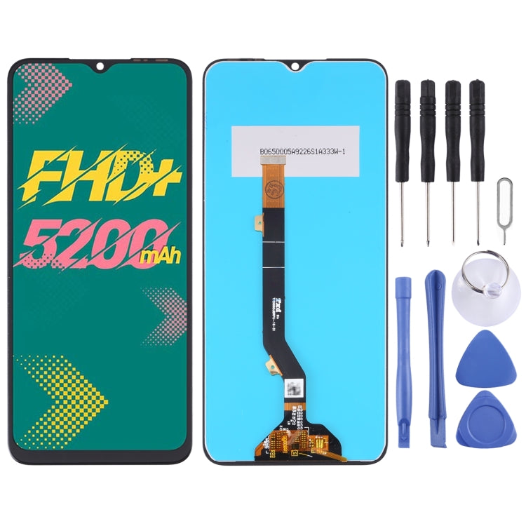 LCD Screen and Digitizer Complete Assembly For Infinix Hot 11 Play