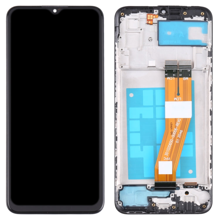 LCD screen and digitizer with frame for Samsung Galaxy A03 SM-A035F