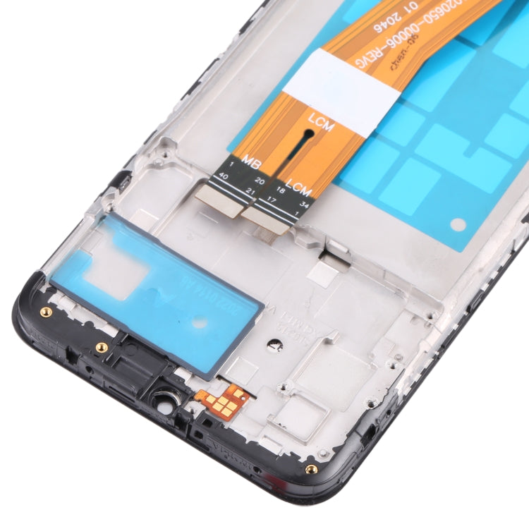 Pantalla LCD y Digitalizador con marco para Samsung Galaxy A03 SM-A035F