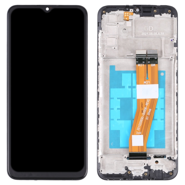 LCD screen and digitizer with frame for Samsung Galaxy A03s SM-A037F