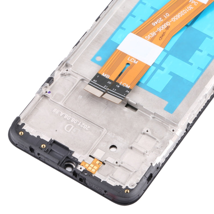 Pantalla LCD y Digitalizador con marco para Samsung Galaxy A03s SM-A037F