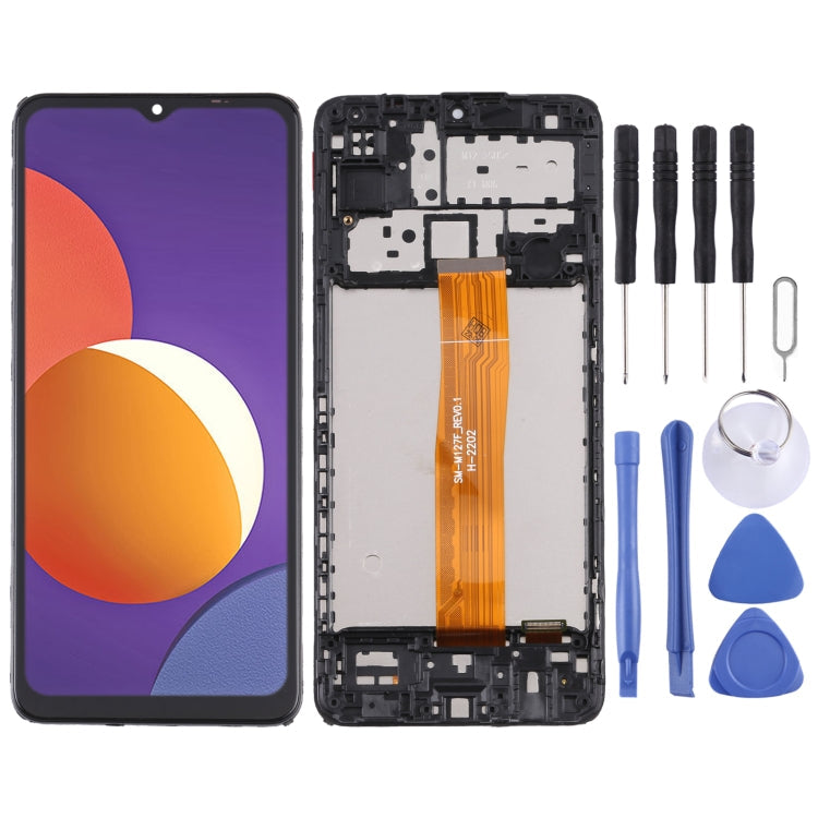 Original LCD Screen and Touch Digitizer with frame for Samsung Galaxy M12 SM-M127