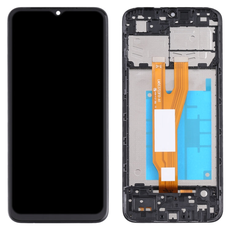 Original LCD Screen and Touch Digitizer with frame for Samsung Galaxy A03 Core