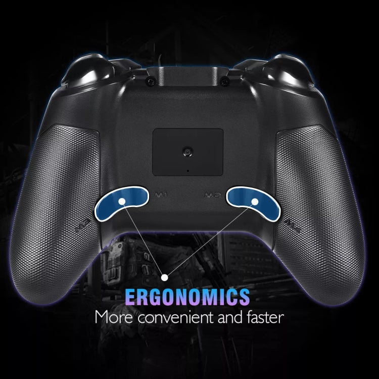 EasySMX ESM-9110 Controlador Inalámbrico de juegos con joystick Para Nintendo Switch / PC / PS3 / Android (Negro)