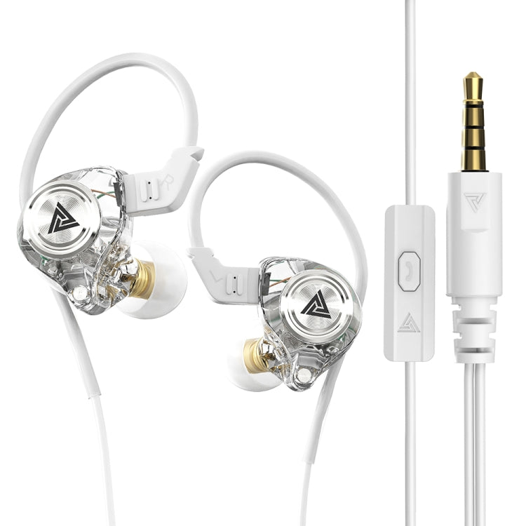 QKZ AK3 FiLe In-ear Subwoofer Auricular Controlado por Cable con Micrófono (Blanco)