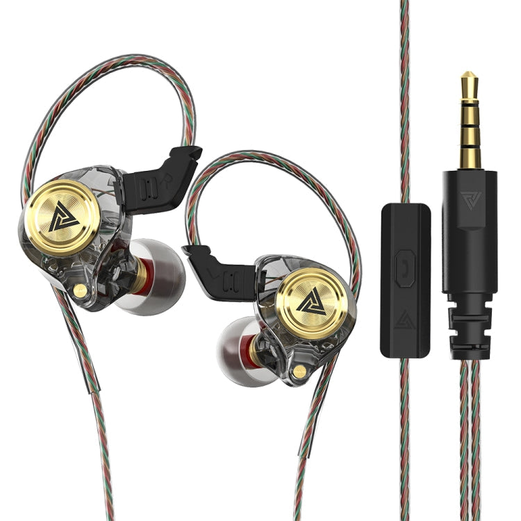 QKZ AK3 FiLe In-ear Subwoofer Auricular Controlado por Cable con Micrófono (Negro)