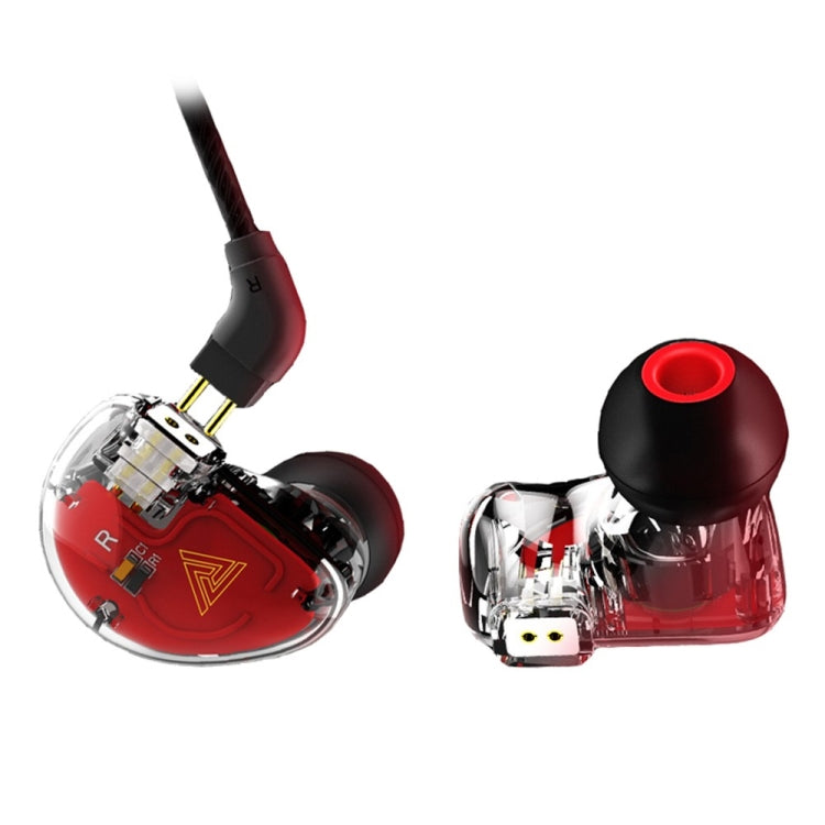 QKZ VK5 In-ear Dynamic Subwoofer Auricular Deportivo HiFi Controlado por Cable con Micrófono (Negro)