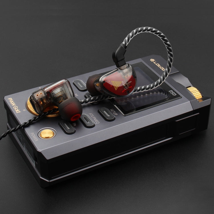 QKZ VK5 In-ear Dynamic Subwoofer Auricular Deportivo HiFi Controlado por Cable con Micrófono (Negro)