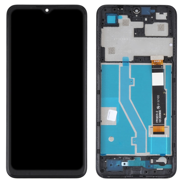 LCD Screen and Digitizer with Frame TCL 30E / 30 SE