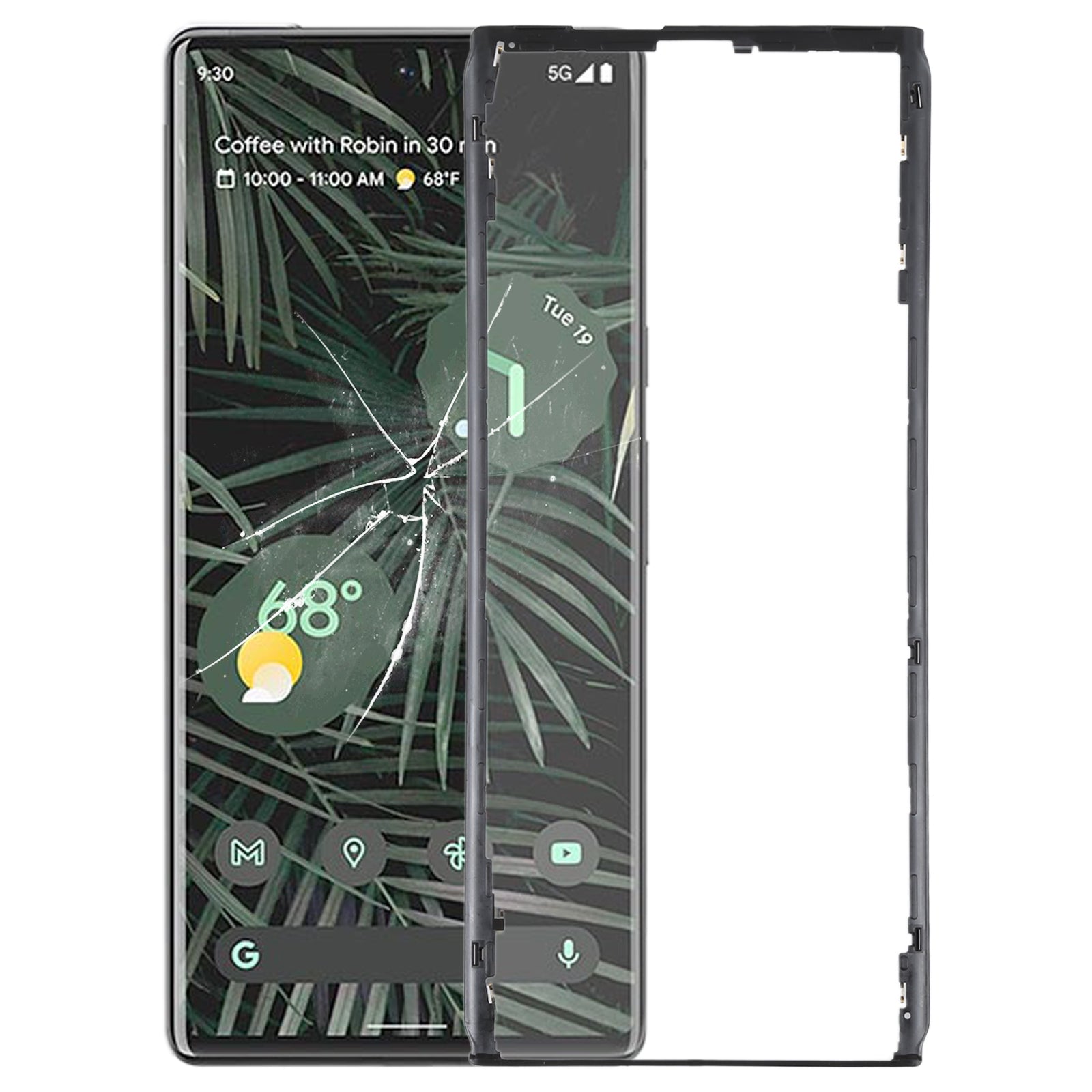 Chassis Front Frame Screen Google Pixel 6 Pro