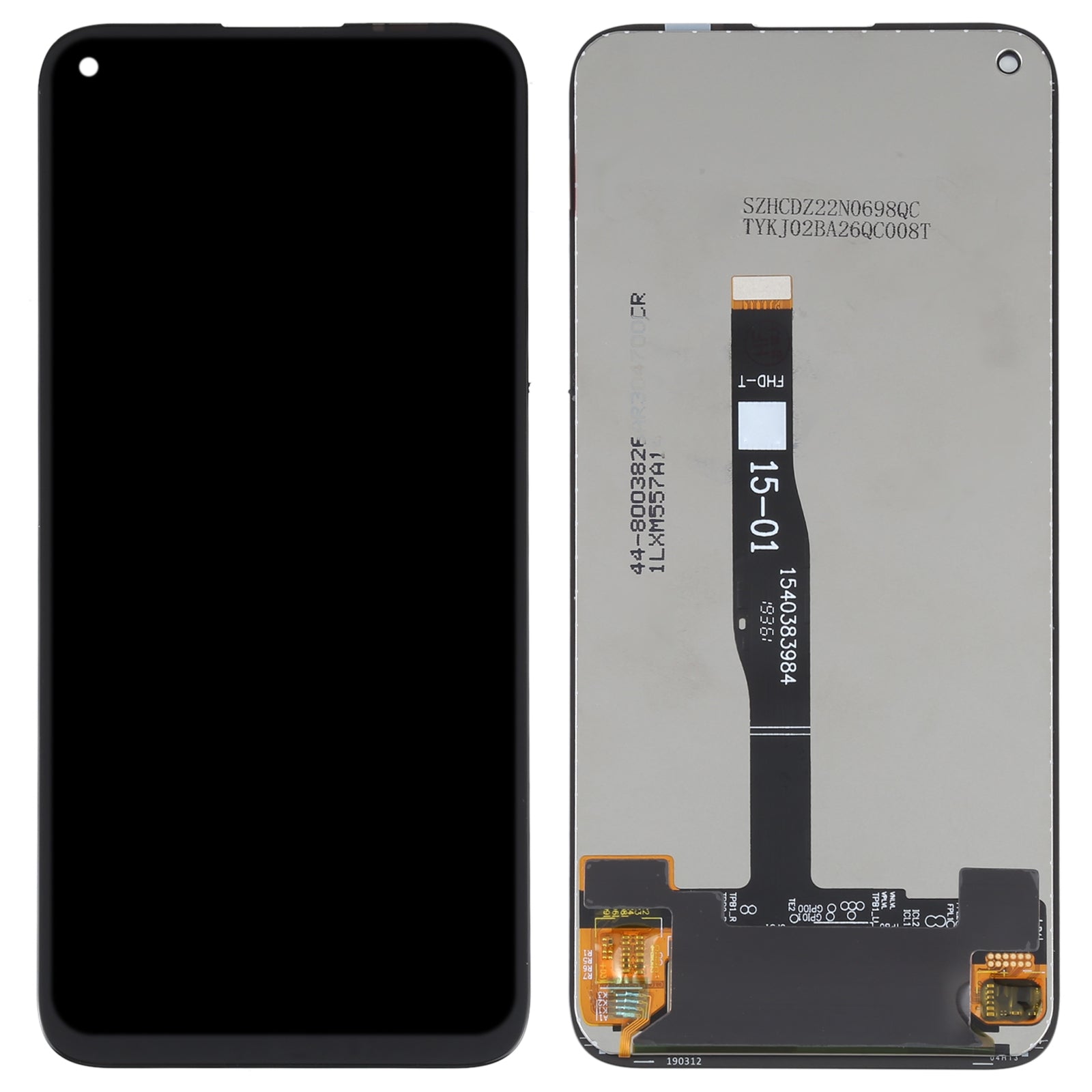 Ecran Complet + Numériseur Tactile Huawei P40 Lite / Nova 6 SE / P20 Lite 2019