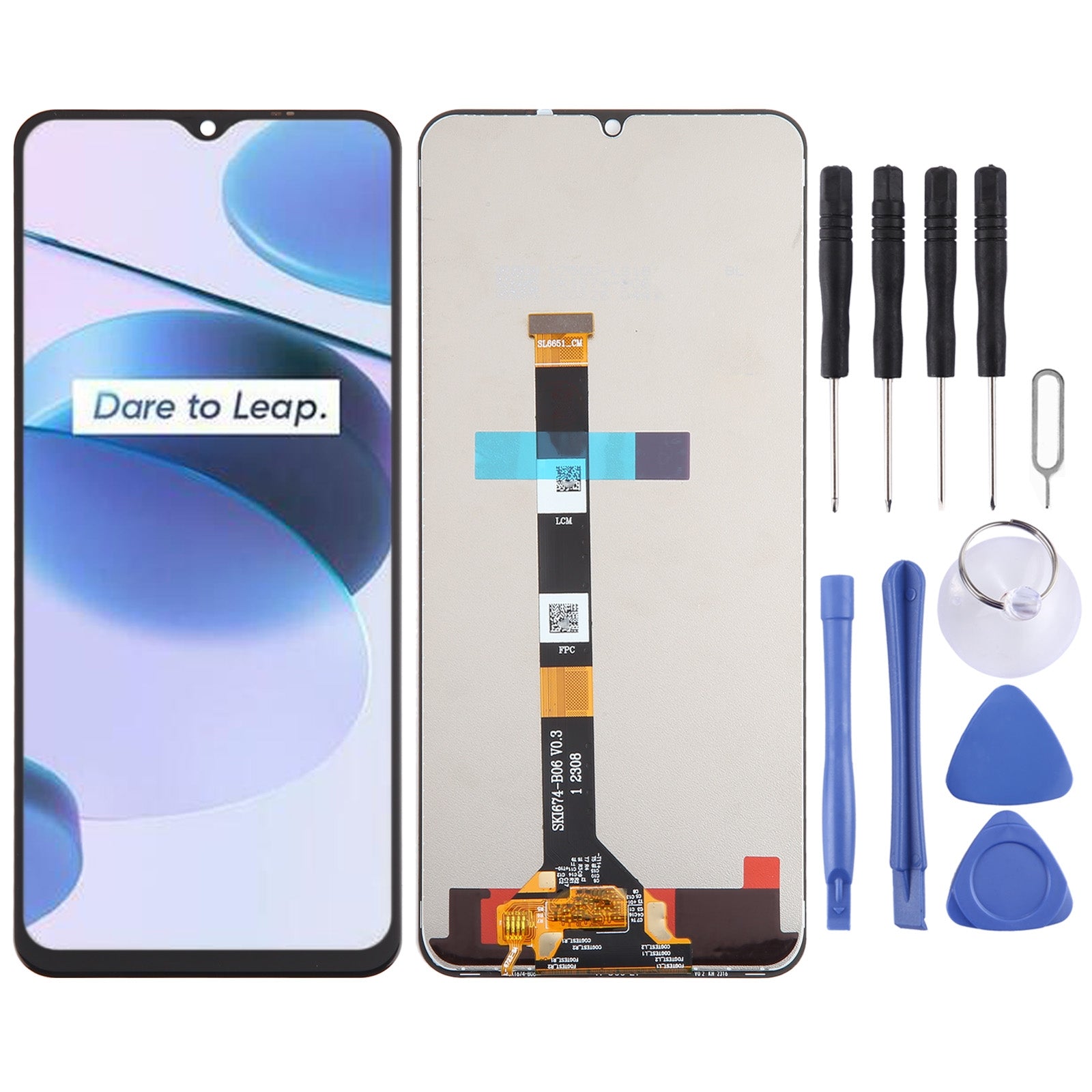 Full Screen + Touch Digitizer Realme C36