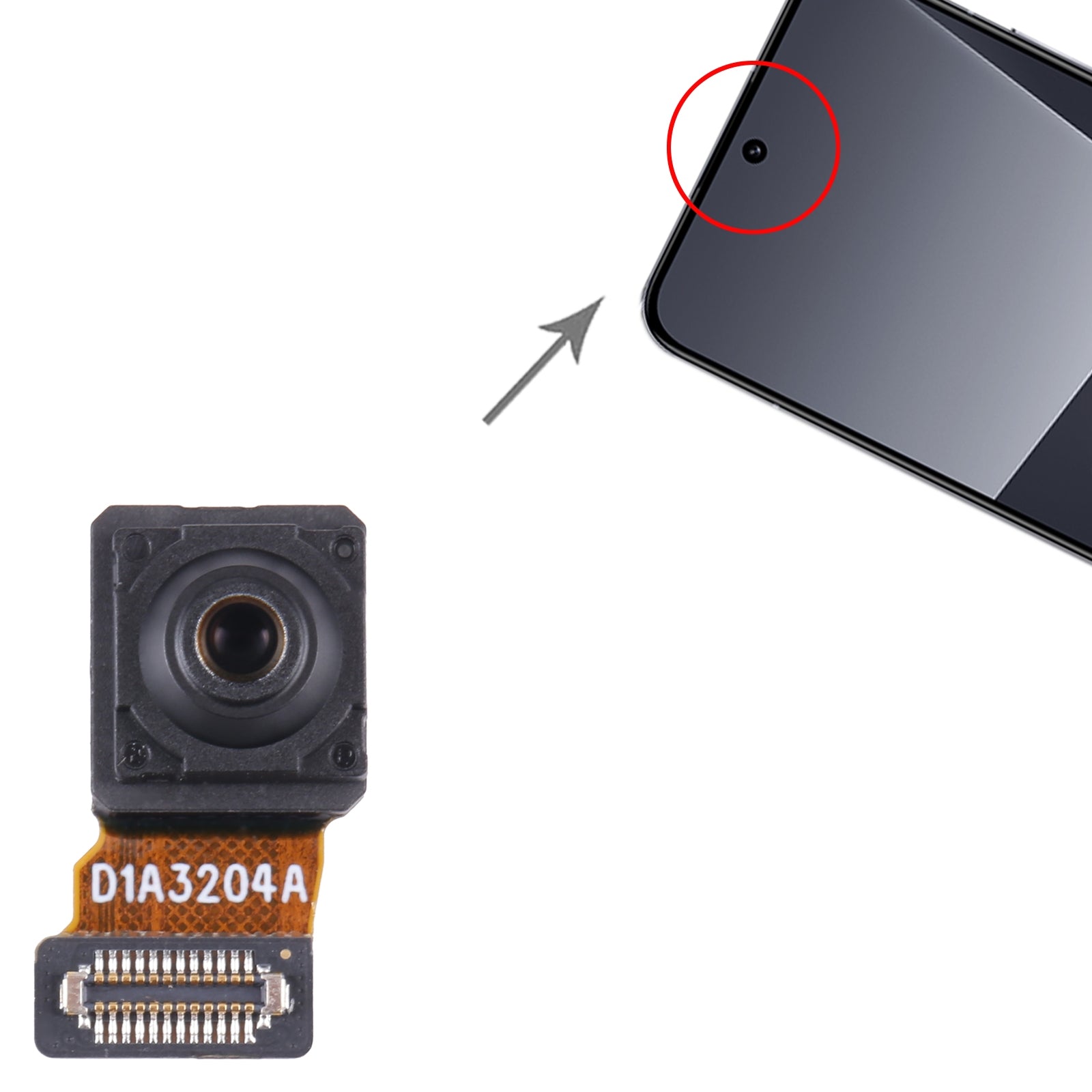 Caméra frontale flexible Xiaomi 13