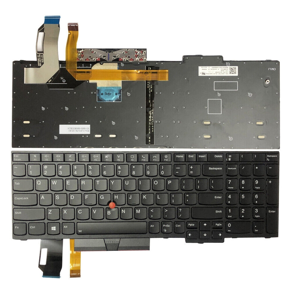 Clavier complet avec rétroéclairage version américaine Lenovo ThinkPad T15 / P15S