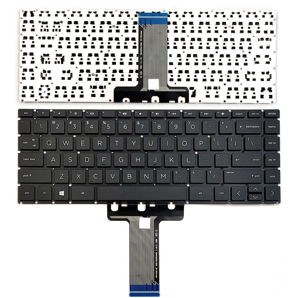 Full Keyboard with Backlight US Version HP 14-CF / 14s-CF / 14-DK / 14s-DK