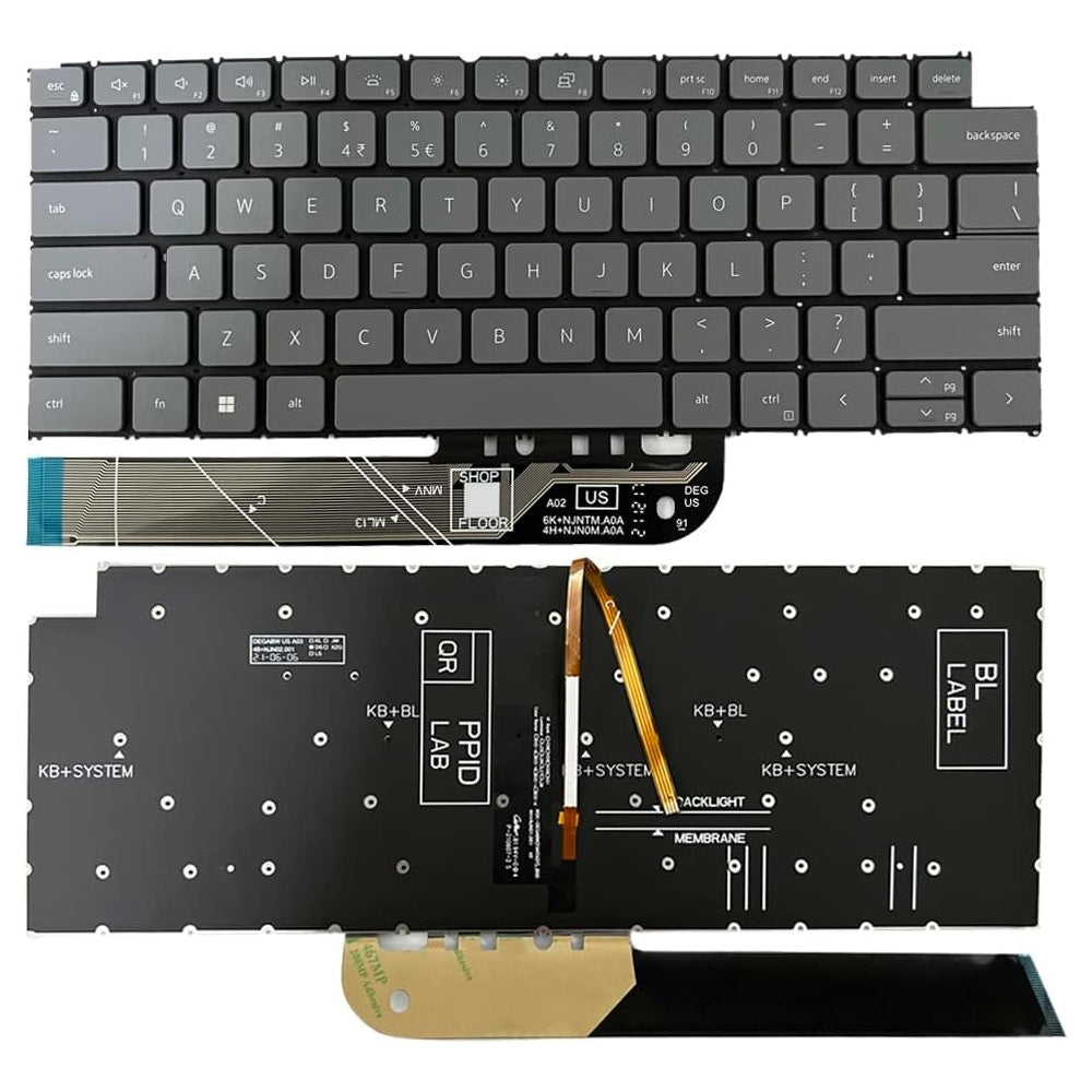 Full Keyboard with Backlight US Version Dell Vostro 5310/5320