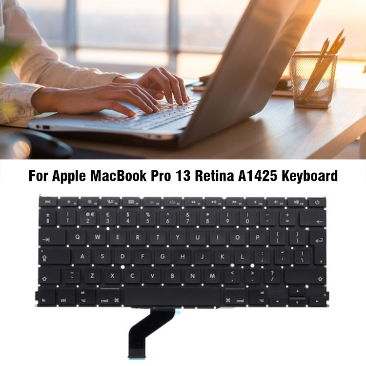 Clavier complet version américaine MacBook Pro 13.3 A1425 2012