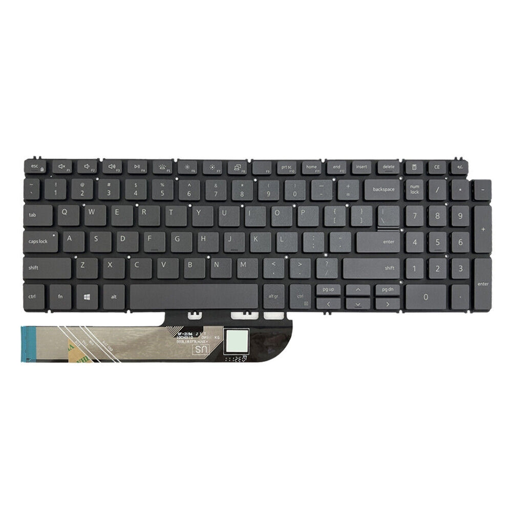 Full Keyboard with Backlight US Version Dell Inspiron 15 7590 / 7791 / 5584 Black