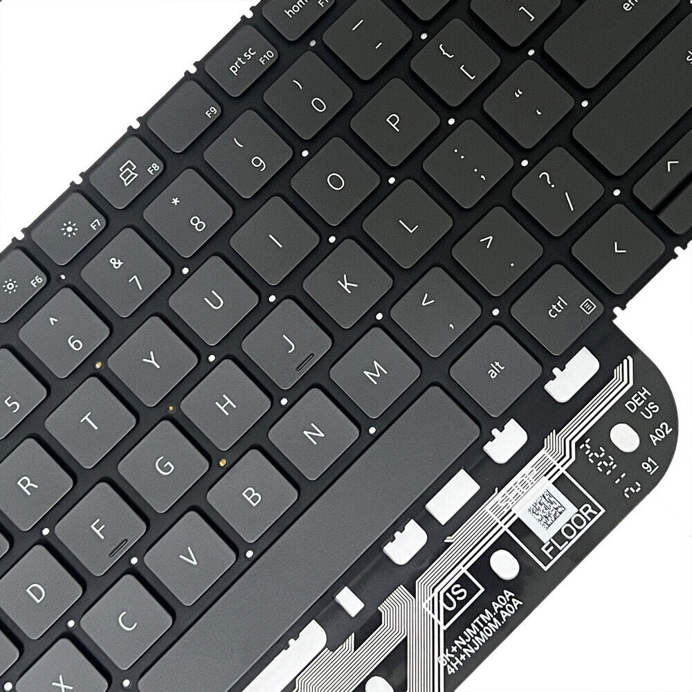 Full Keyboard with Backlight US Version Dell Inspiron 15-3511 3515 5510 7510 16-7610 Black