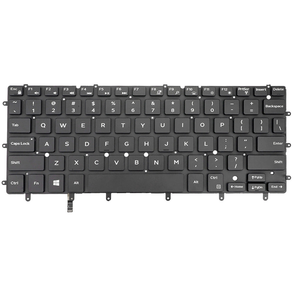 Full Keyboard with Backlight US Version Dell XPS 13 9343 13 9350 9360 Black