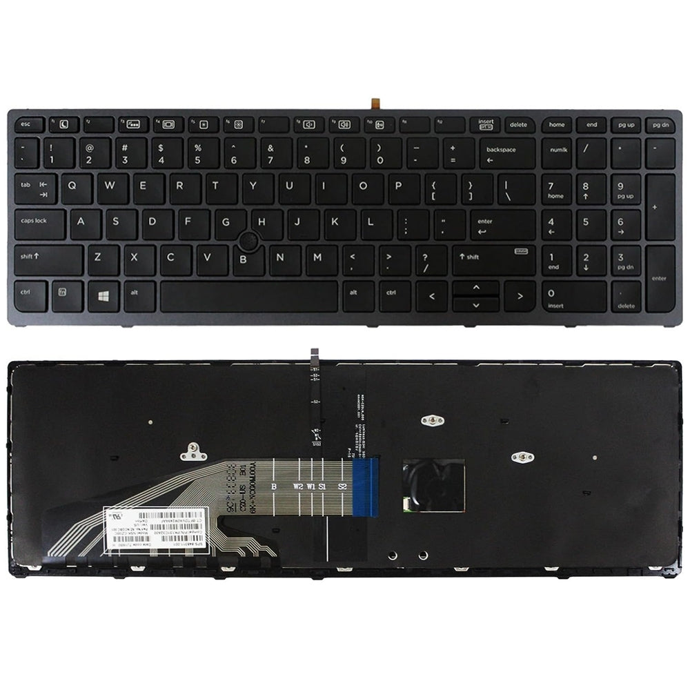 Full Keyboard with Backlight US Version HP Probook 470 G3