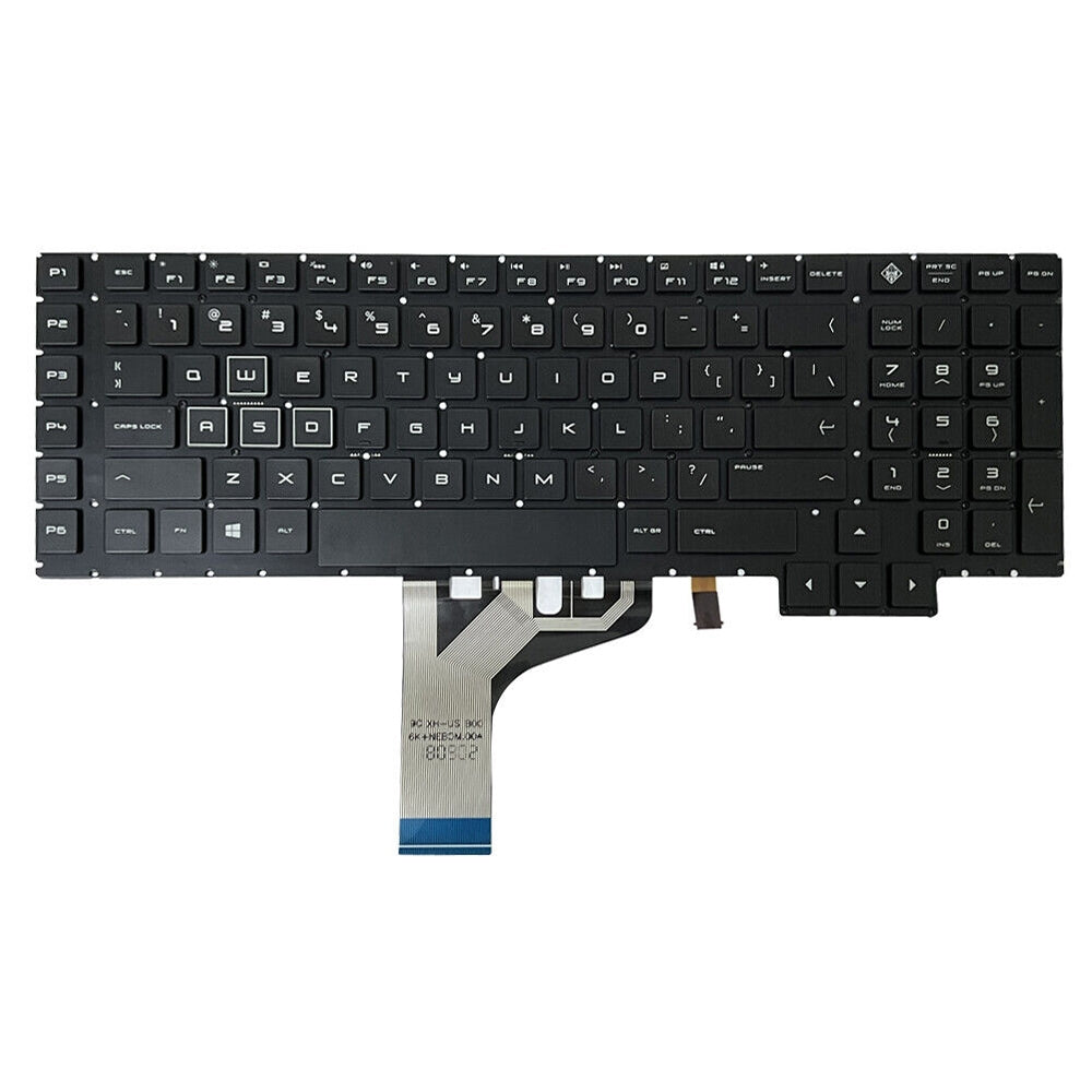 Full Keyboard with Backlight US Version HP Omen 17-AN / 17-AN011DX