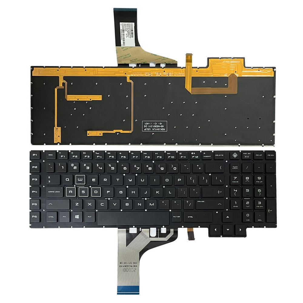 Full Keyboard with Backlight US Version HP Omen 17-AN / 17-AN011DX