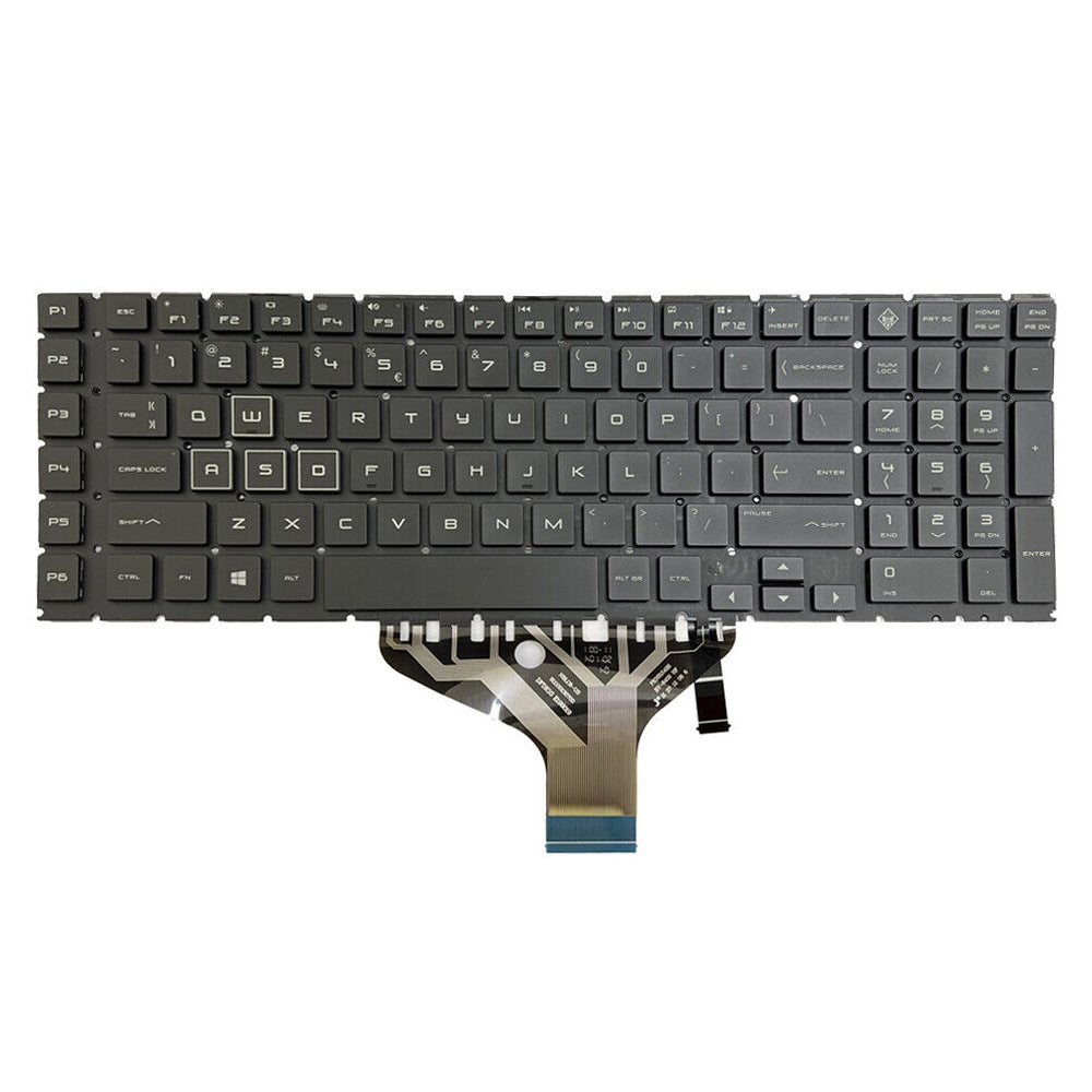 Full Keyboard with Backlight US Version HP Omen 17-CB