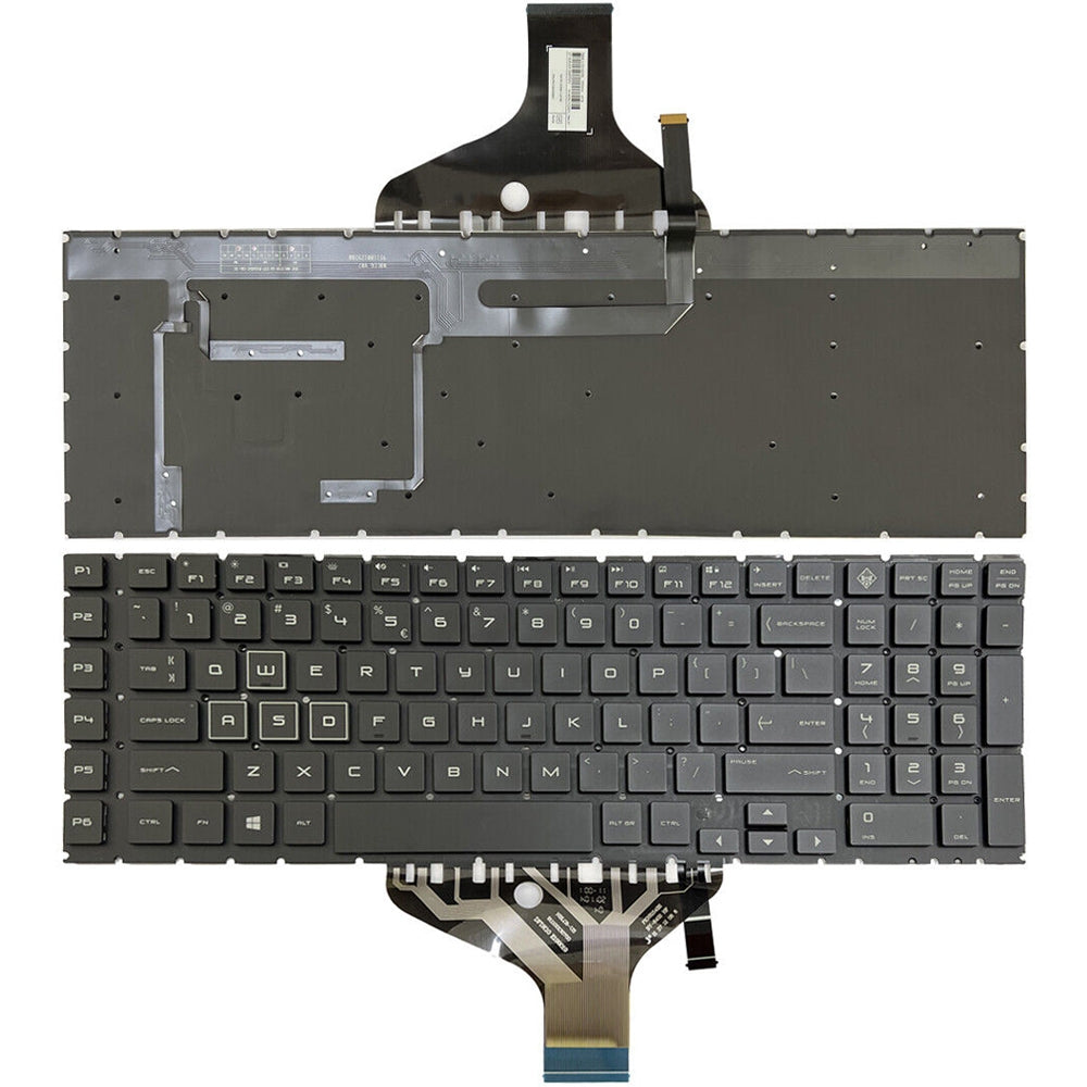 Full Keyboard with Backlight US Version HP Omen 17-CB