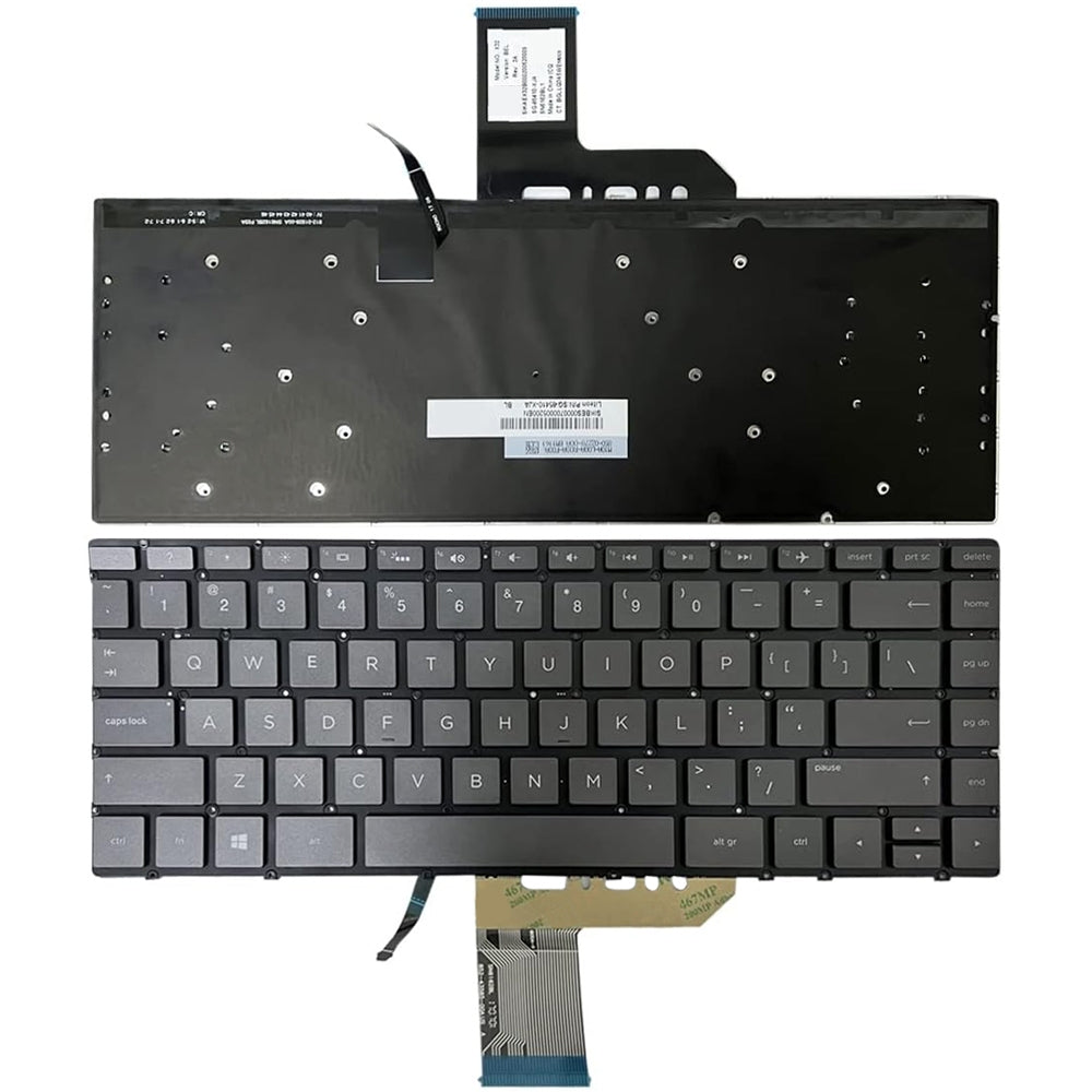Full Keyboard with Backlight US Version HP Specter X360 15-BL
