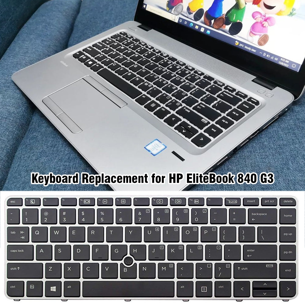 Full Keyboard US Version HP EliteBook 840 G3